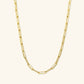 Gold By Manna - Bold Link Necklace - Solid 14K Fine Jewelry