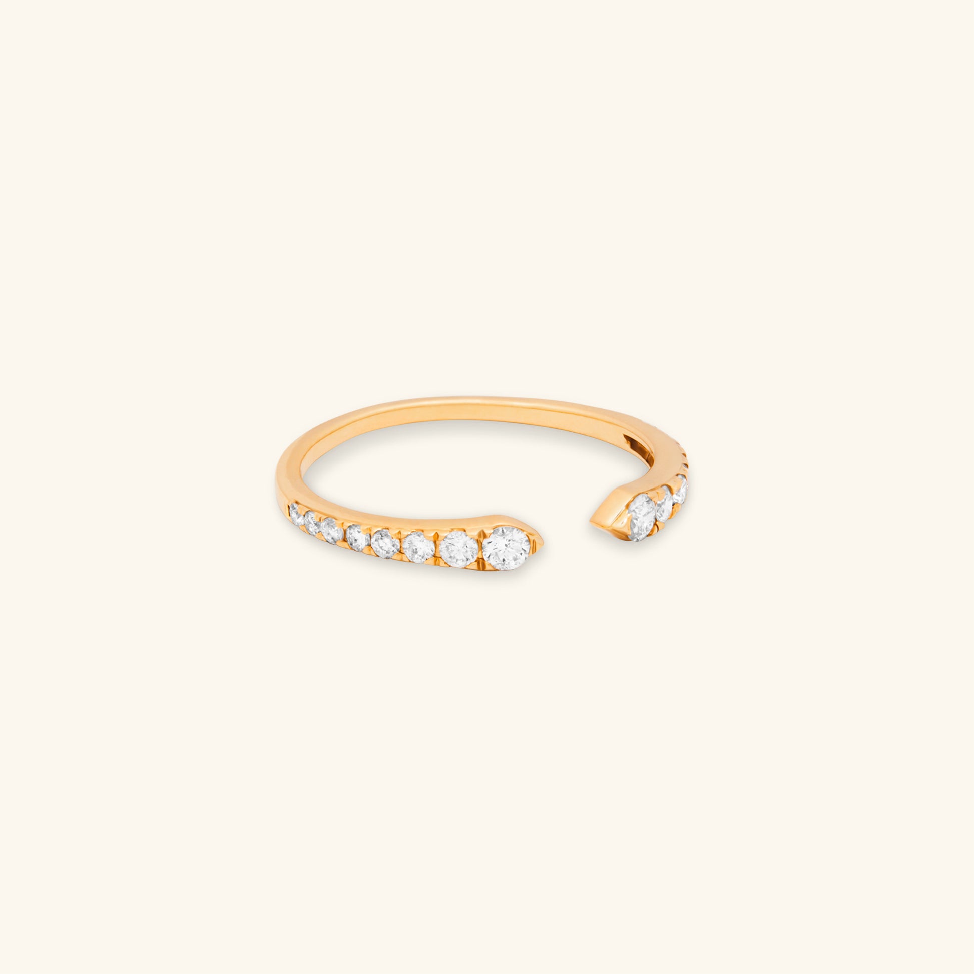 Gold By Manna - Diamond Claw Ring - Fine Jewelry