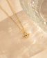 Gold By Manna - Gold Evil Eye Pendant Necklace - 14K Gold Jewelry