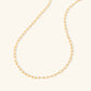 Gold By Manna - Gold Mini Link Necklace - 14K Solid Gold Jewelry