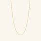 Gold By Manna - Gold Mini Link Necklace - 14K Solid Gold Jewelry