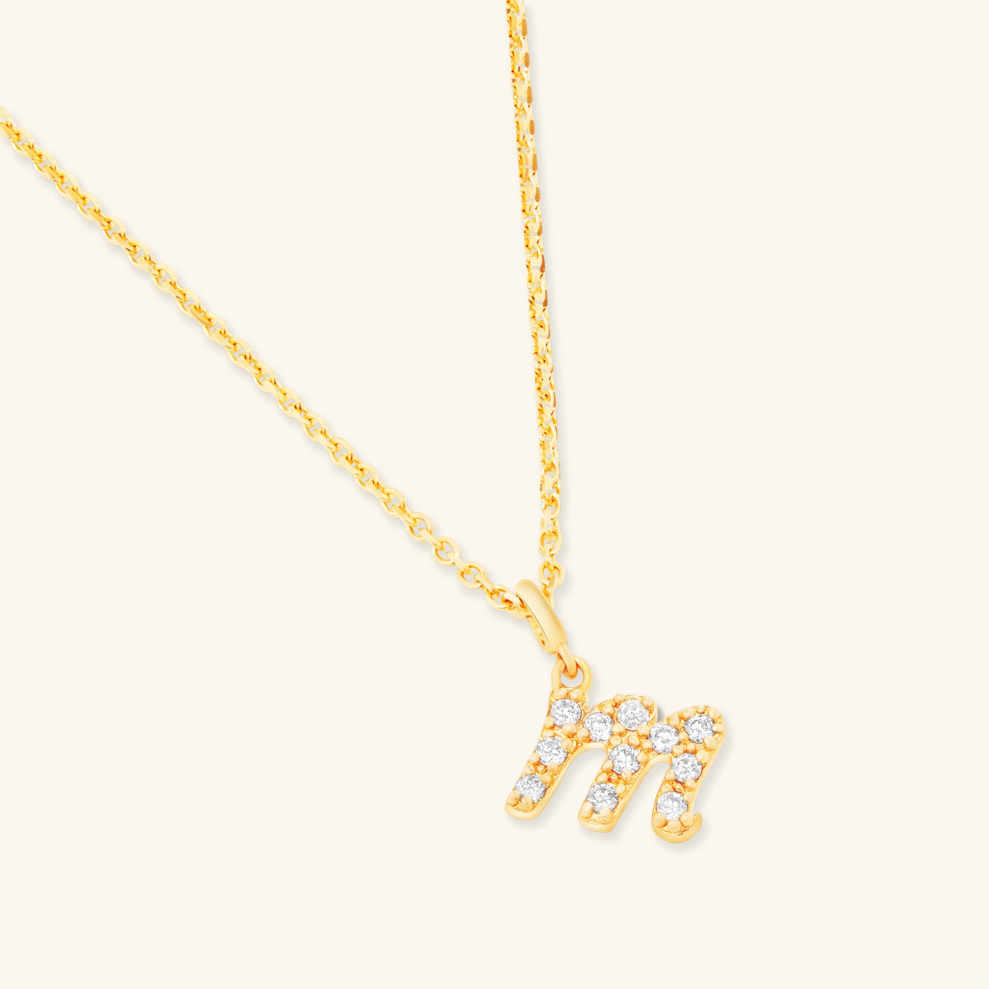 Gold By Manna - Gold Pave Diamond Pendant Necklace - Fine Jewelry