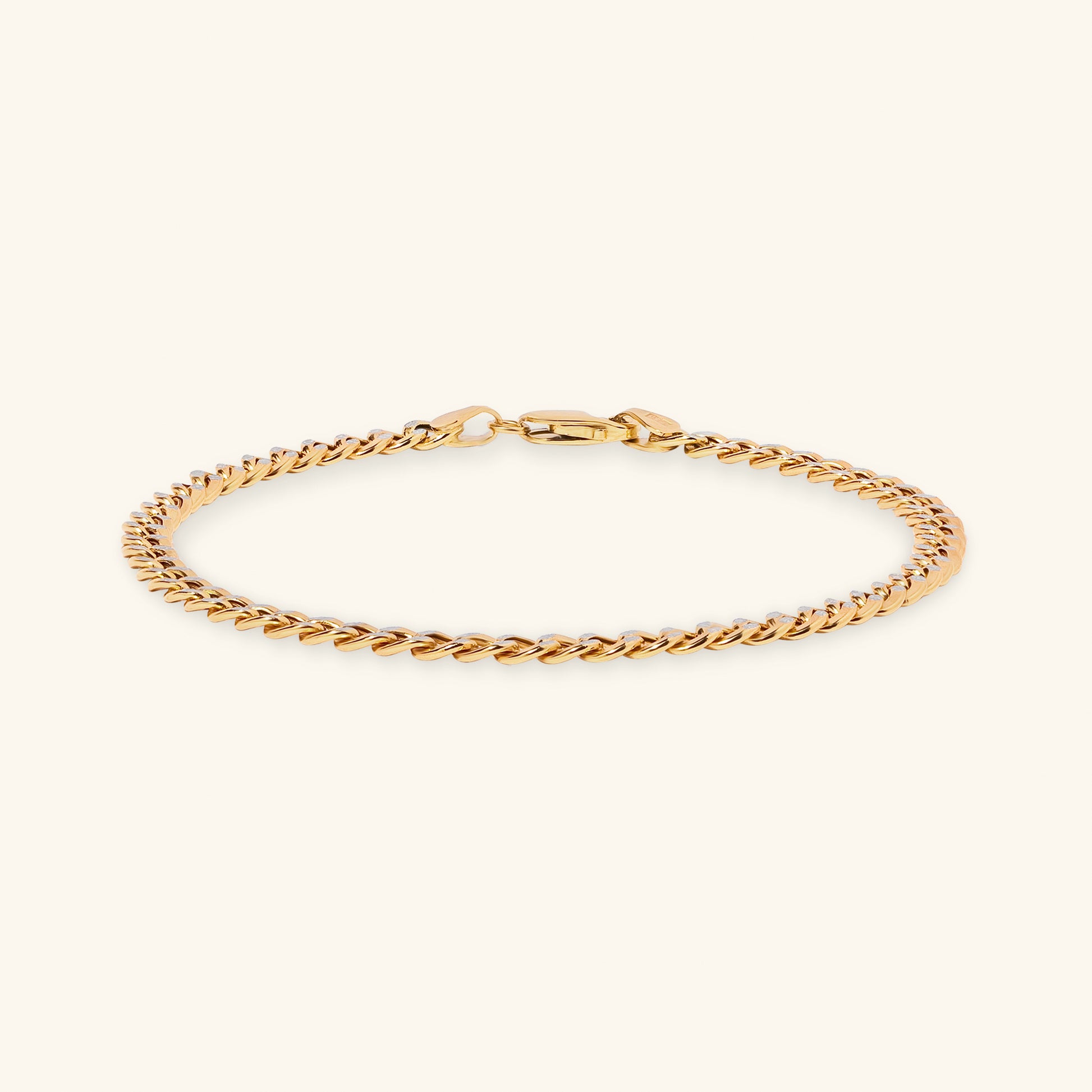 Customizable Solid Gold Miami Cuban Link Bracelet 9mm