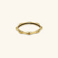 Gold By Manna - Thin Bamboo Stacking Ring - Solid 14K Fine Jewelry